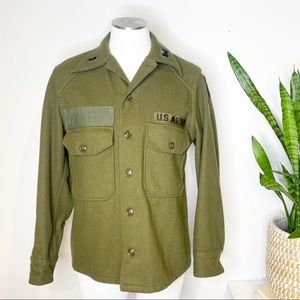 Vintage | US Army Wool Shirt Jacket